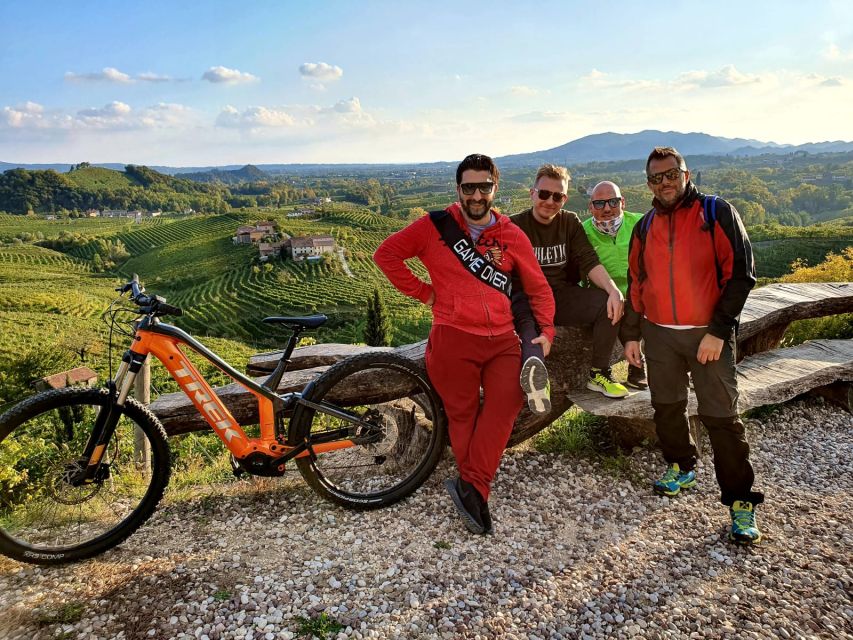 Valdobbiadene: Guided E-Bike Tour in Prosecco Hills - Viewpoint time plus Osteria Senz’Oste: finish with something memorable